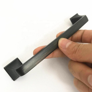 Cabinet Hardware Zinc Alloy Fancy 96mm 128mm Oil Rubbed Bronze Furniture Handle Pull