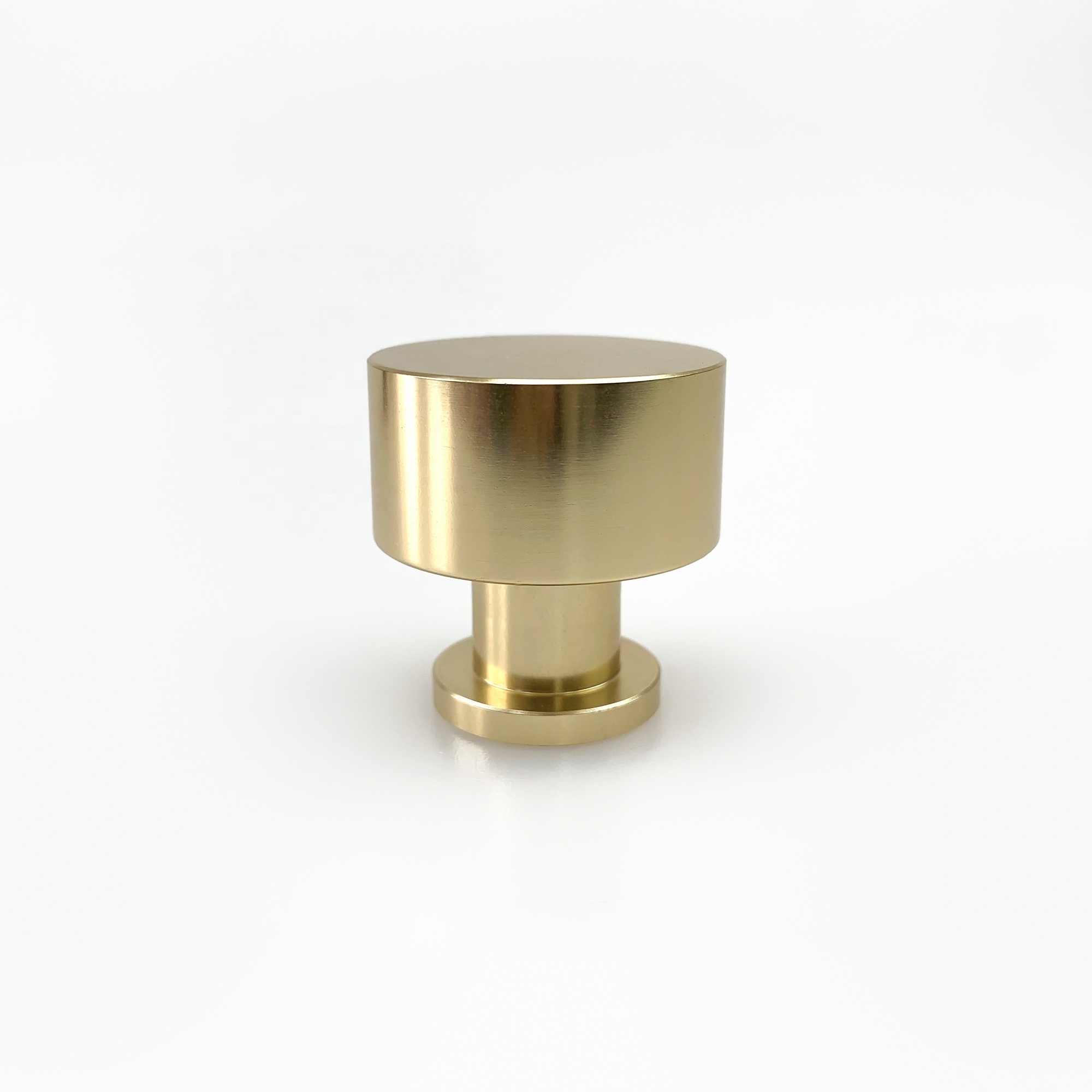 Furniture Hardware Handles and Knobs for Kitchen Cabinet Aluminum Gold Drawer Door Pull Knob