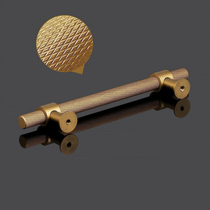 Kitchen Knurled Handle Pulls Antique Door Cabinet Drawer Knurled Knob Handle