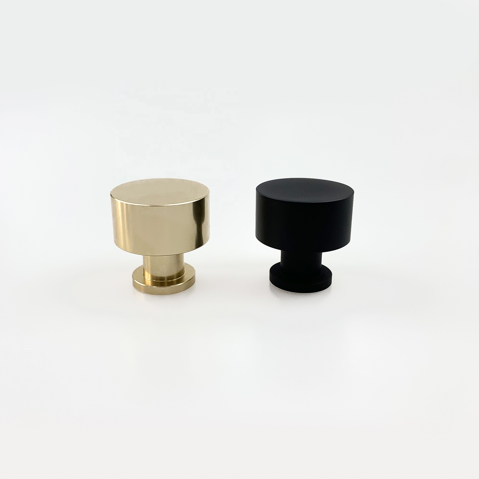 Furniture Hardware Handles and Knobs for Kitchen Cabinet Aluminum Gold Drawer Door Pull Knob