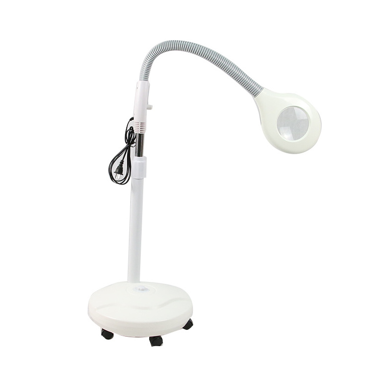 Dermatology led beauty salon magnifying lamp