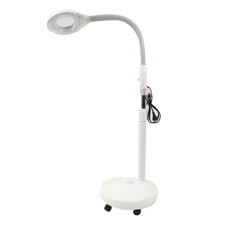 Dermatology led beauty salon magnifying lamp