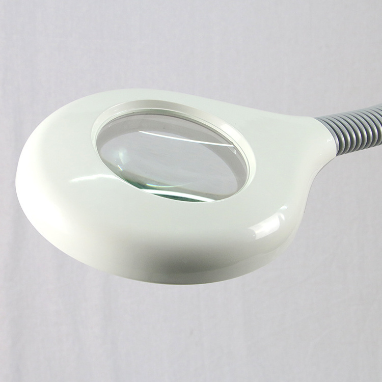 Dermatology led beauty salon magnifying lamp