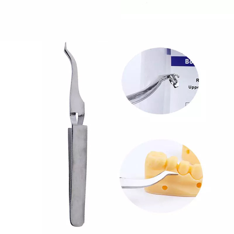 Meite Medical 1Pcs Orthodontic Tools Equipments Buccal Tube Tweezer Dental Buccal Tubes Holder Dental Equipments Instruments