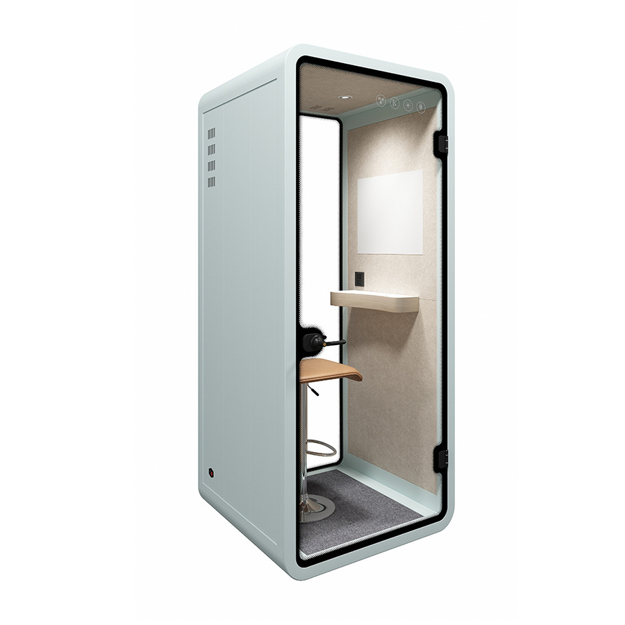 Customized Indoor Piano Booth Soundproof Phone Booth Acoustic Vocal Studio Booth