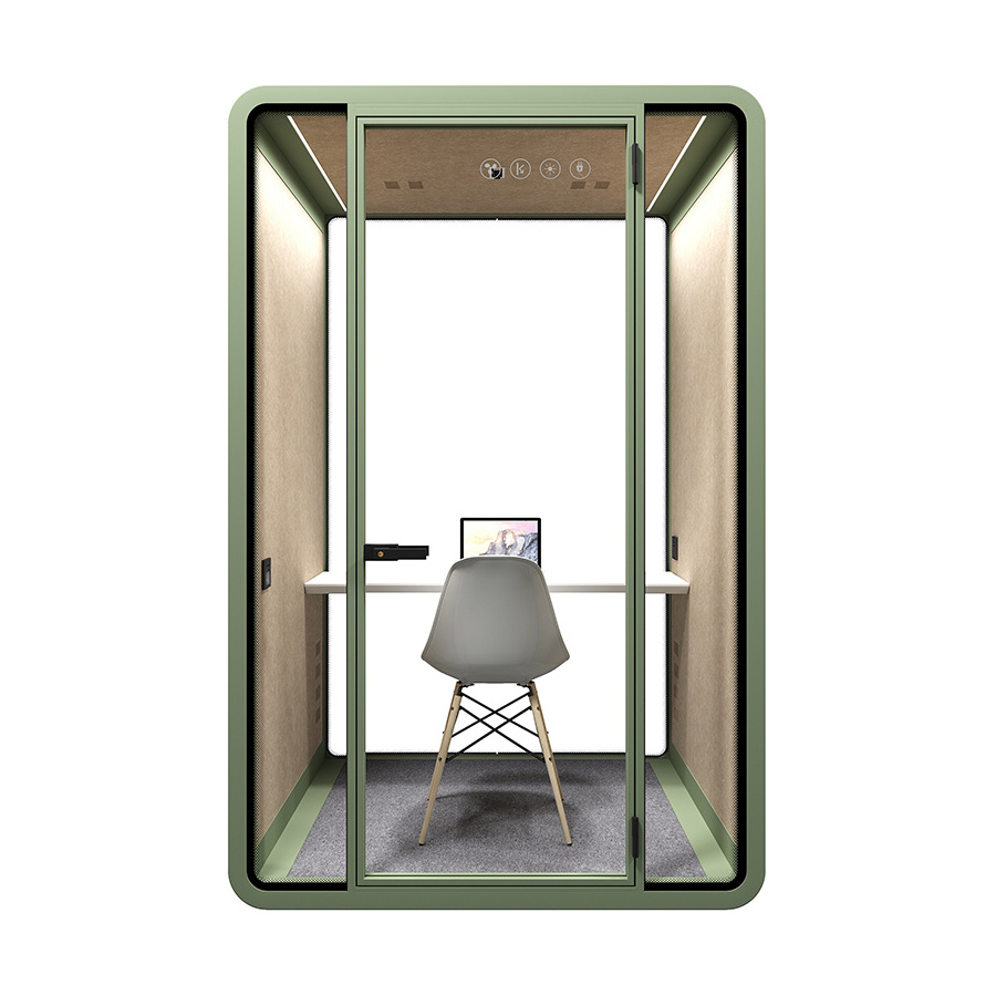 Customized Indoor Piano Booth Soundproof Phone Booth Acoustic Vocal Studio Booth