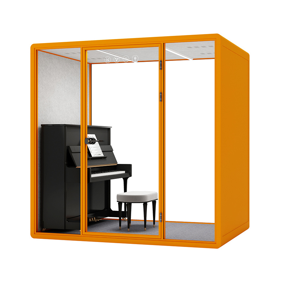 Customized Portable Office Pod Eco-friendly Phone Booth Office Pod Soundproof With Air Filter