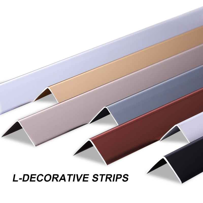 201 304 Golden Mirror Polished Stainless Steel Tile Trim Ceramic Corner Trim for Marble Edge