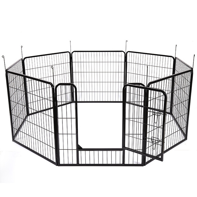 Pet fence Surprise Price Quadrate Plastic Dog Cage/plastic Dog Crate/dog House Outdoor Large Cage Iron Large Metal Dog Cage Ken