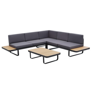 Hot Sell Foshan High End Aluminum Sectional outdoor patio garden sofa furniture set