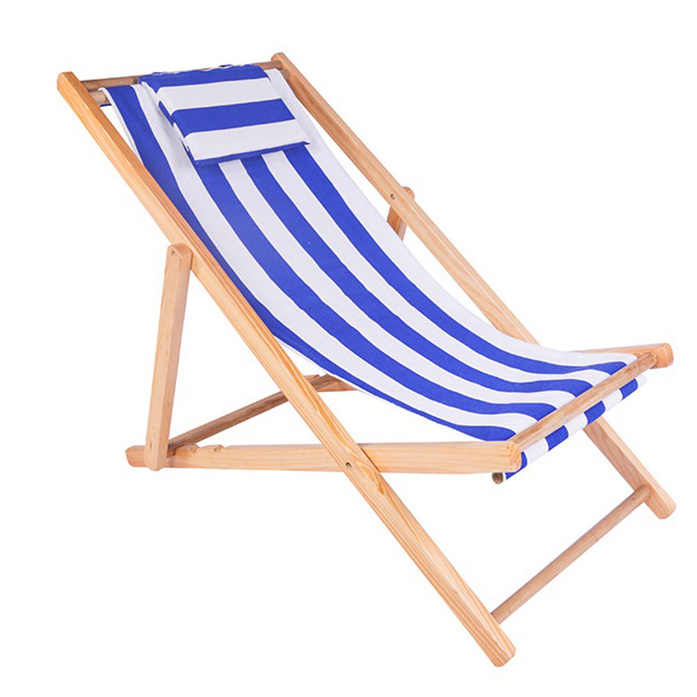 Outdoor Aluminum Camping Furniture Swimming Pool Sun Lounger Deck Chair Folding Beach Chair