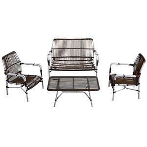 Factory Wholesale Rattan Outdoor Patio Sets Poolside Aluminum Sofa Furniture