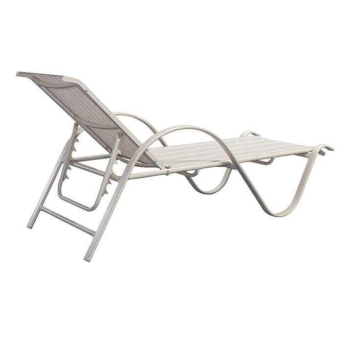 Fashion style Outdoor Sun Lounge Furniture Patio Pool Side Outside Waterproof Chaise Lounge Chairs