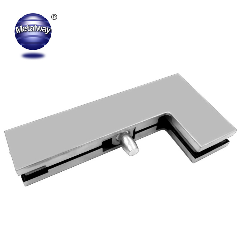 150kg Heavy Duty Front Door Patch Fitting With Handle Hydraulic Buffer Ground Hinge Glass Door Automatic Closer Floor Spring