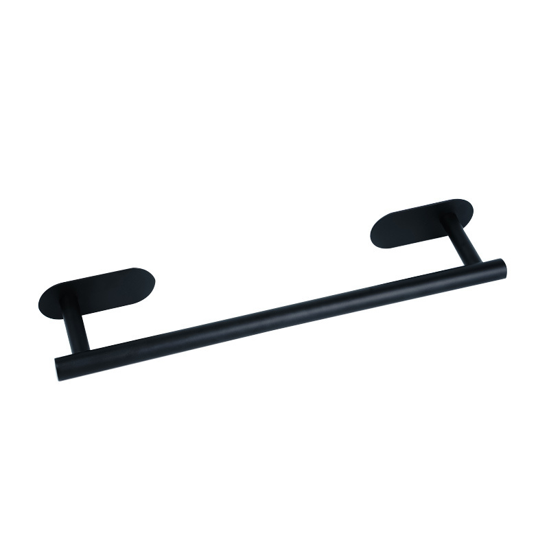 Matte Black Bathroom Accessories Bath Accessories Set Towel Racks For Bathroom Towel Holder Black Bathroom Hardware Set