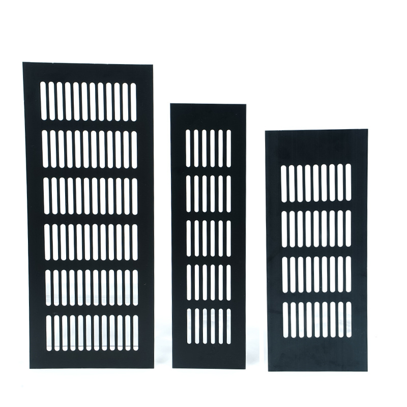 High Quality Rectangular Aluminum Alloy air ventilation grills air vent grille cover Ventilation Grilles For Cabinets