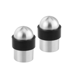 High Quality Round Stainless Steel 304 Heavy Duty Door Stop Rubber Magnetic Glass Door Stopper