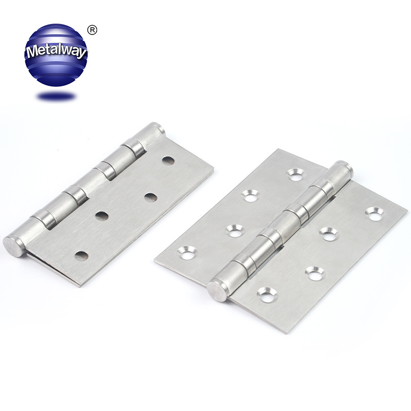 Customized Size Butt Hinge Supplier Heavy Door 2bb Bearing Stainless Steel Door Hinge American Style Corner Door Hinge