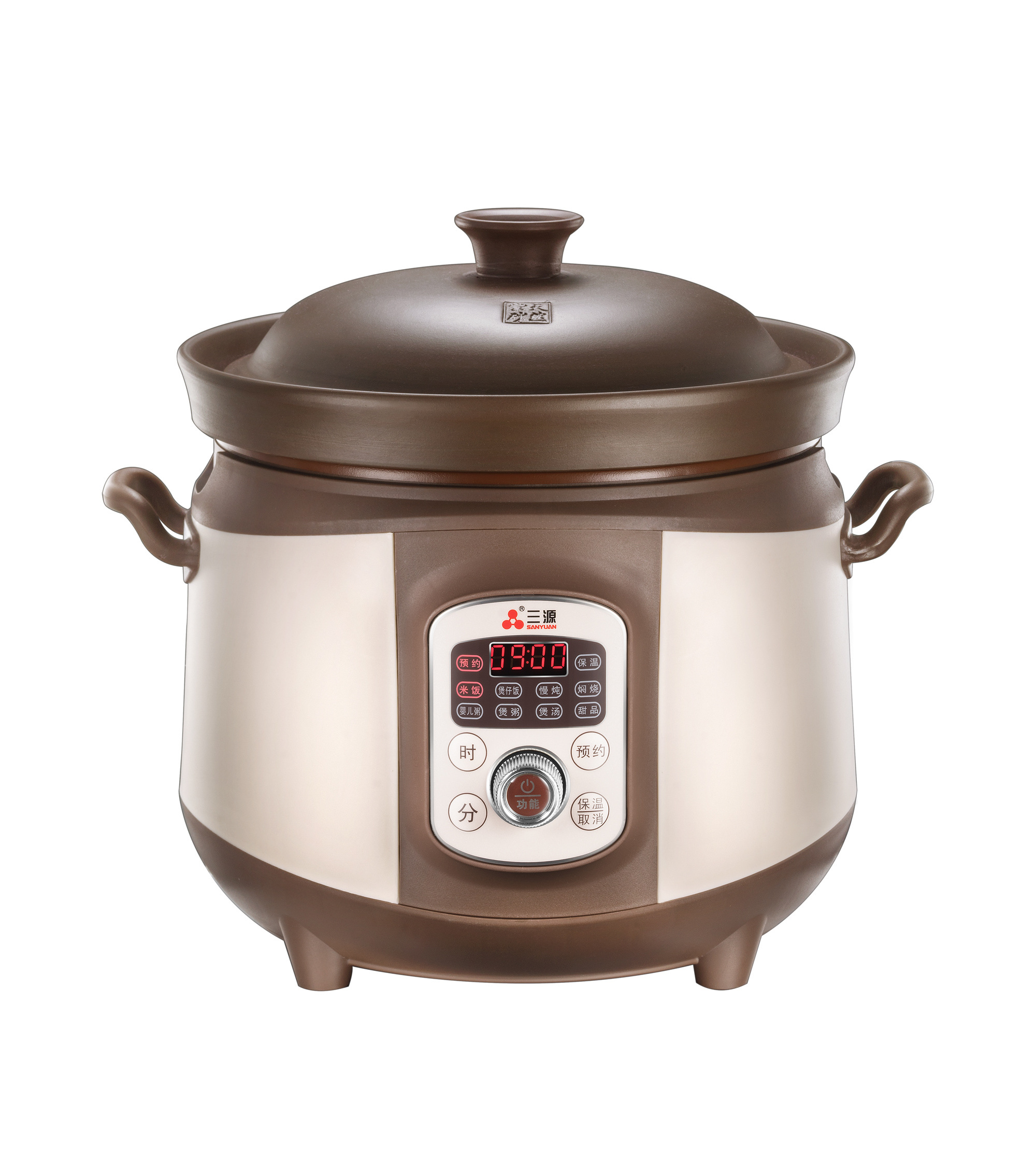 2022 New Design stew pot 3L 500W CE electric full automatic pottery herbal medicine health cooker pot