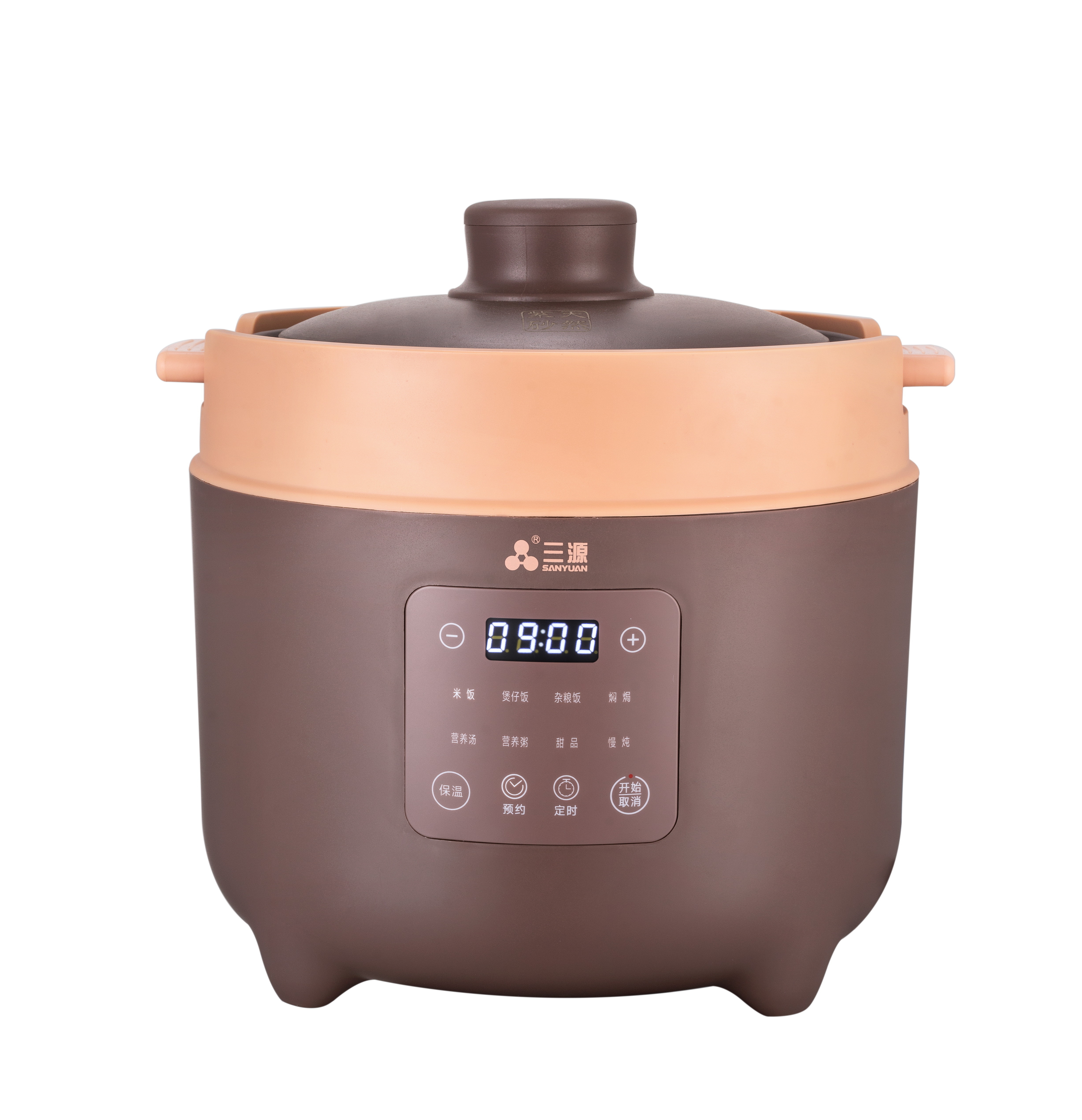 2022 New Design stew pot 3L 500W CE electric full automatic pottery herbal medicine health cooker pot