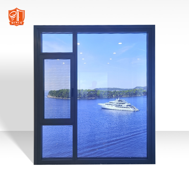 Hurricane Impact Windows Thermal Break Aluminum Casement Window