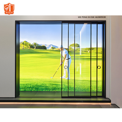 Aluminum Alloy Germany Narrow Frame Sliding Doors Soundproof Glass Aluminium Sliding Door