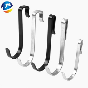 High Quality Wholesale Door Wall Clothes Coat Hang Stainless Steel Coat Hooks Single Towel Rack