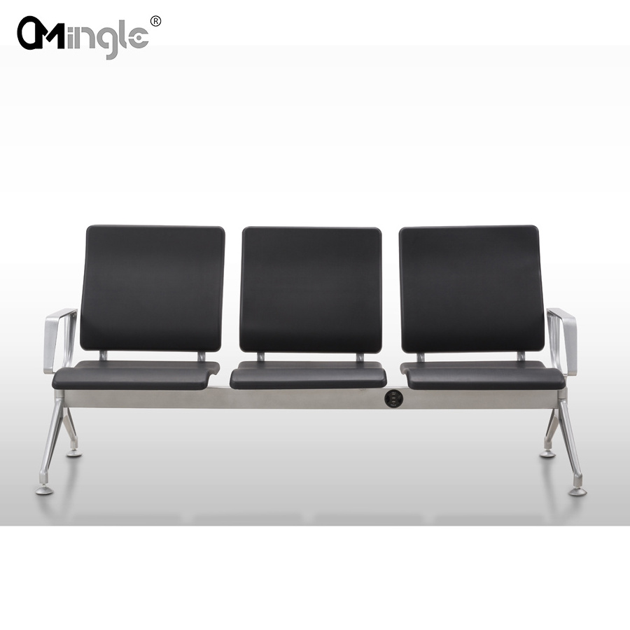 Foshan Airport Chair Factory Manufacturer Public Area Watiing Chair Airport Waiting Row Chair