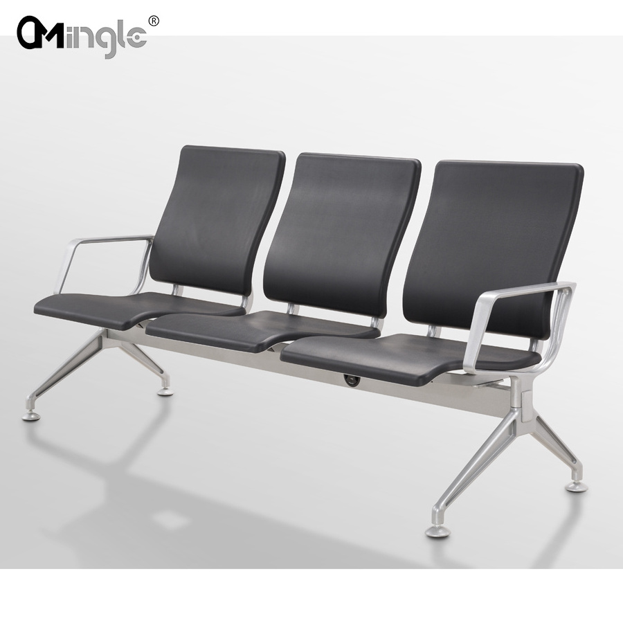 Foshan Airport Chair Factory Manufacturer Public Area Watiing Chair Airport Waiting Row Chair