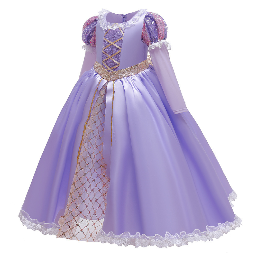 Girls Party Performance Dress Cosplay girl Pretty Princess Costume For Kids