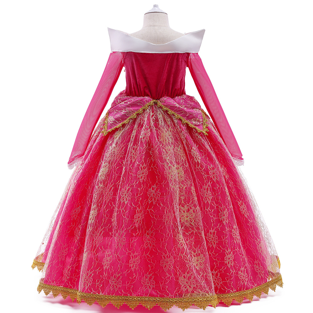 2021 New Arrival Christmas Halloween Party Dress Up Fairy Princess 2 girl Pretty Costume Girls