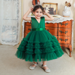 FSMKTZ Lovely Lolita Newborn Baby Christmas Tutu Dress Spanish Styles Girl Princess Dress L1975XZ