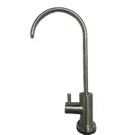 Universal Small Water Taps 201/304 Purified Water Mixer Stainless Steel 30mm 33mm Kitchen Faucet