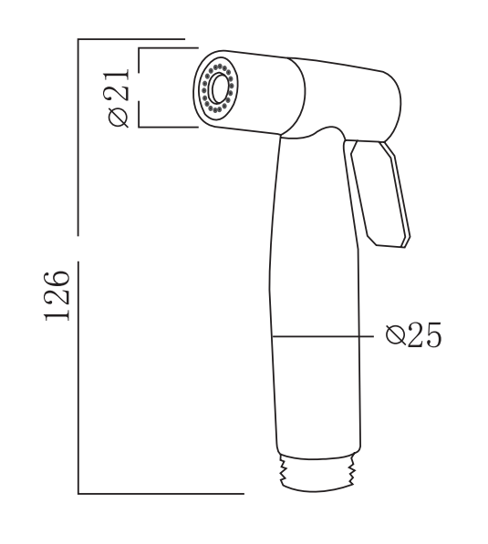 Muslim Bidet Toilet  SUS304 Stainless Steel  Muslim Shower Toilet Shattaf Handheld Bidet Sprayer