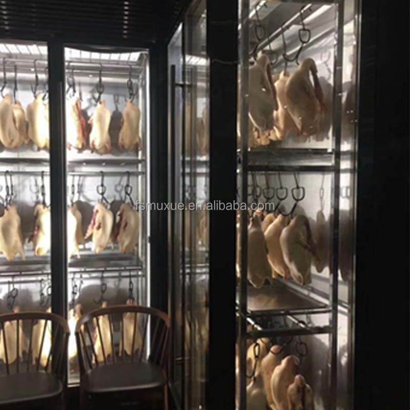 MUXUE Duck hanging refrigeration  meat dry aging Chamber drying or maturing meats for a butcher shop  MX-LPG1220F