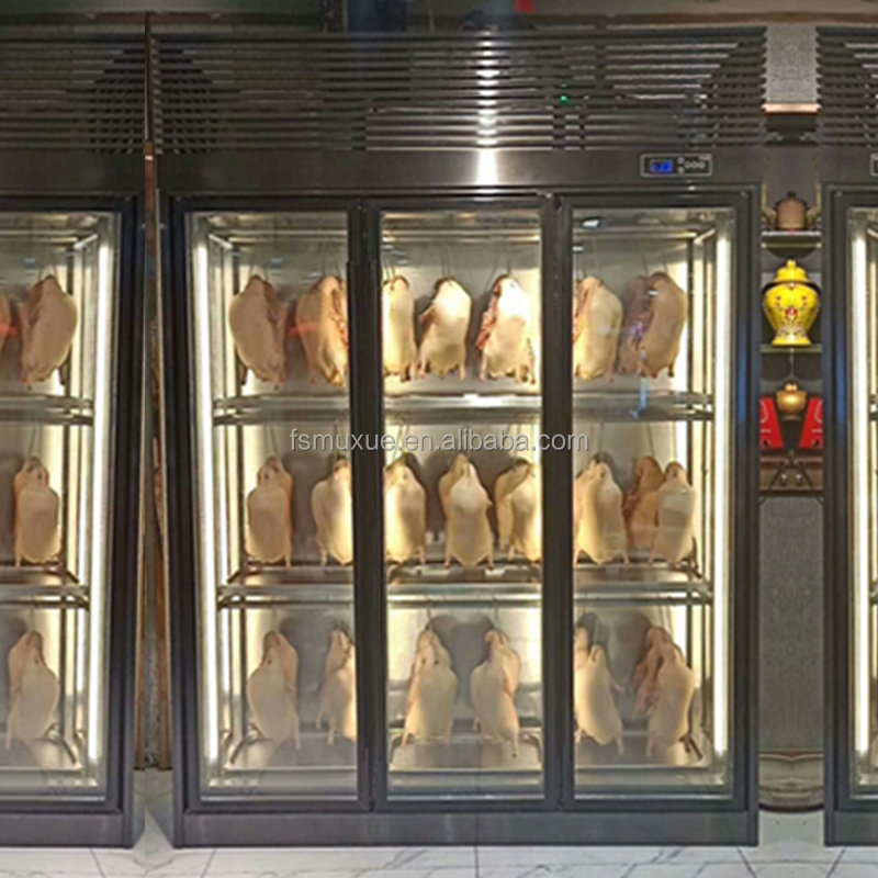 MUXUE Duck hanging refrigeration  meat dry aging Chamber drying or maturing meats for a butcher shop  MX-LPG1220F