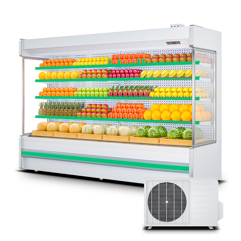 MUXUE Vegetables Fruit Display Refrigerators Fruit Refrigerator for Supermarket