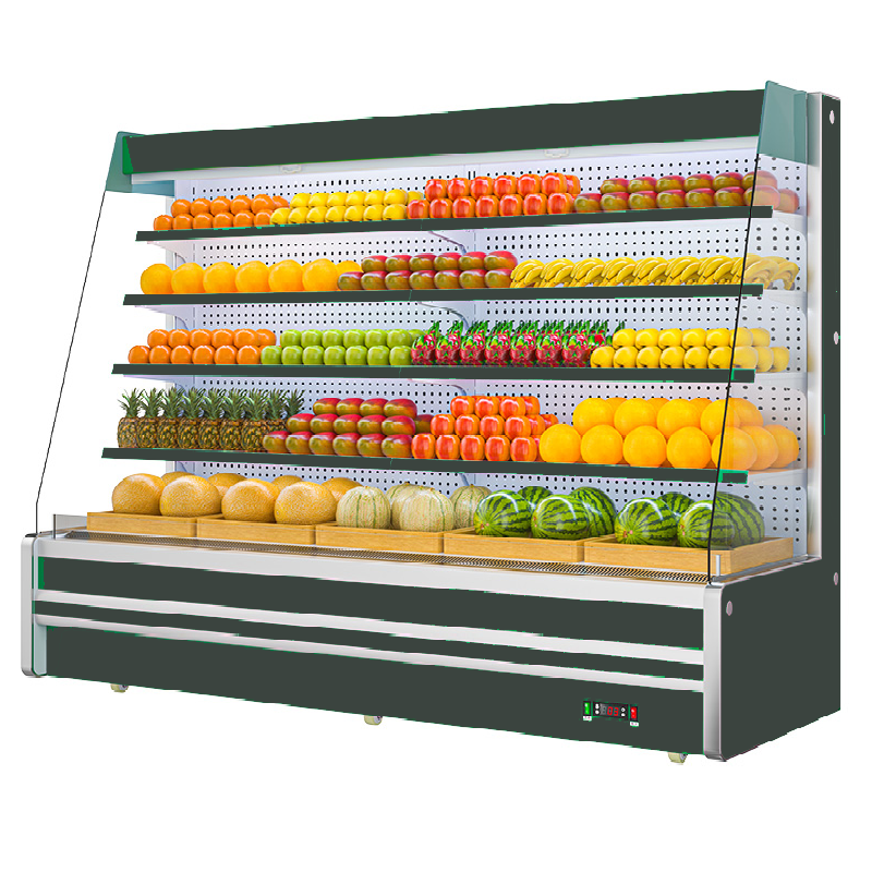 MUXUE Vegetables Fruit Display Refrigerators Fruit Refrigerator for Supermarket