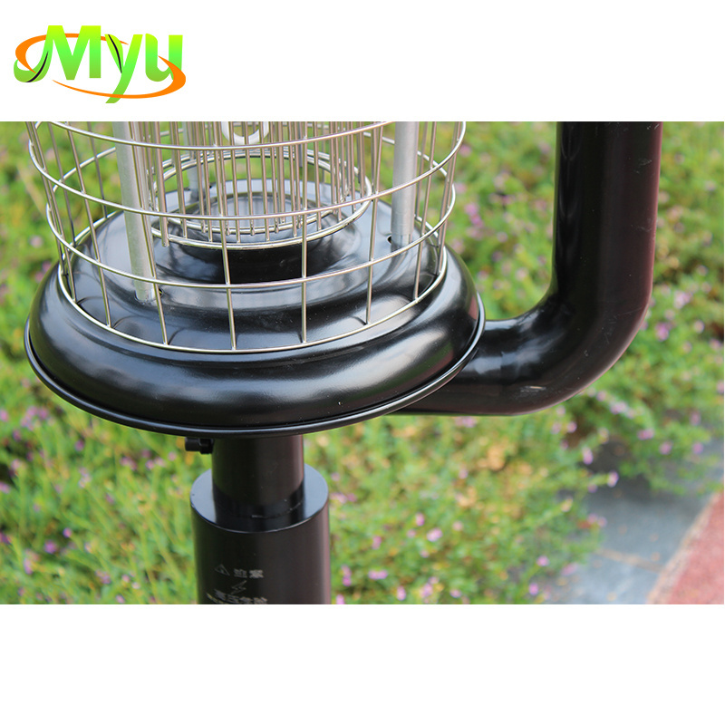 MK outdoor Big Solar panel Mosquito Zapper Electronic Moth Trap With UV Light insect killer lamp