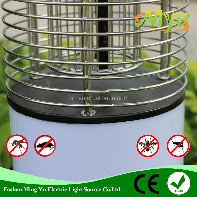 MK Outdoor Electric Bug Zapper Landscape Mosquito Killer Lamp Carton Packing Aluminium Alloy 9W Anti Flies Electrical Trap