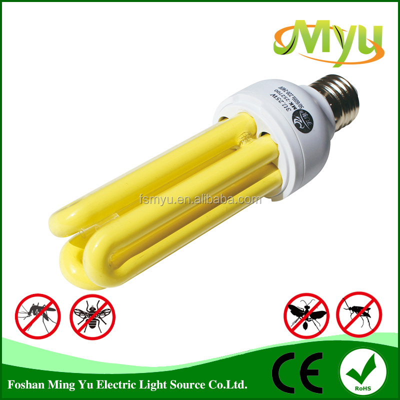 Dengue 3U E27 Electric yellow mosquito repellent bulb 20W