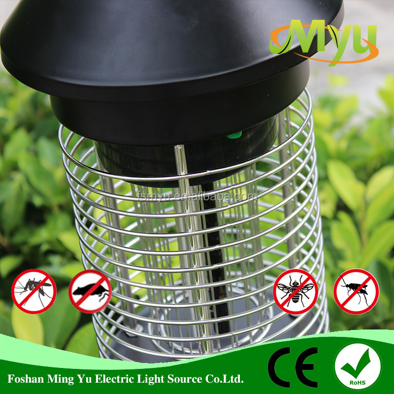 MK Outdoor Electric Bug Zapper Landscape Mosquito Killer Lamp Carton Packing Aluminium Alloy 9W Anti Flies Electrical Trap