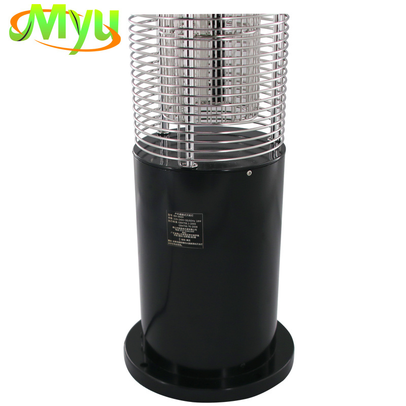 MK Outdoor Large Coverage Area Bug Zapper Electronic Mosquito Moth Killer Lamp MK-060 Carton Packing 18W Aluminium Alloy CE ROHS