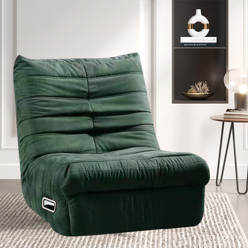 Unique Design Living Room Sponge Material Sofa Lounge Chair Supplier Selling Hard Safety Rotating Fabric Sofa Chair