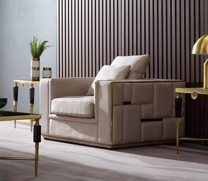 Modern Design Living Room Furniture House Couch Sofa Set French Country Style Office Interior Leather Sofas