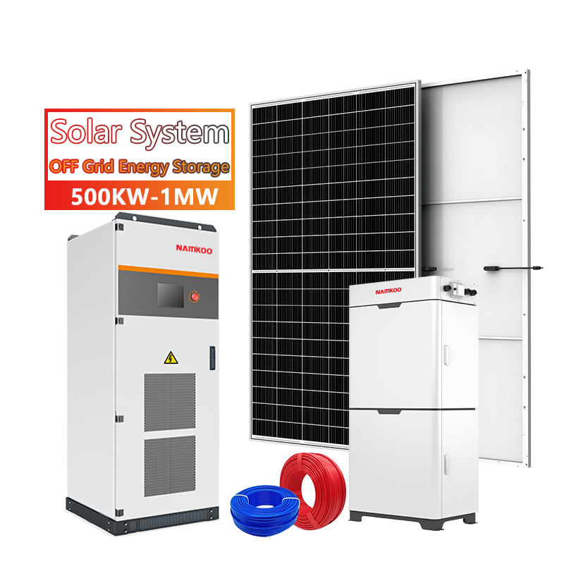 Industry 500kw factory manufacturer commercial solar generator