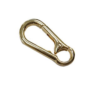 Alloy Clasp Metal Clip Hook DIY Bag Accessories Keychain Zinc Alloy Clasp Metal Hook Carabiner Dog Leash Snap Hook Spring Buckle