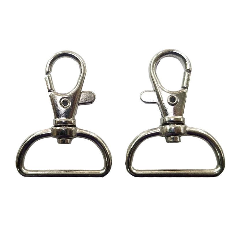 Manufacturers custom woman handbag hardware accessories fish mouth hook buckle nickel snap buckle hook