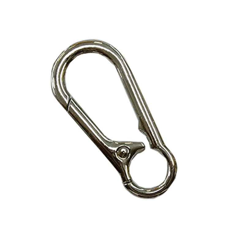 Alloy Clasp Metal Clip Hook DIY Bag Accessories Keychain Zinc Alloy Clasp Metal Hook Carabiner Dog Leash Snap Hook Spring Buckle