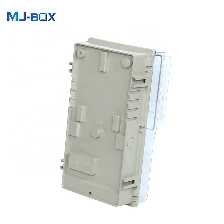 Waterproof single phase plastic transparent electric energy meter box